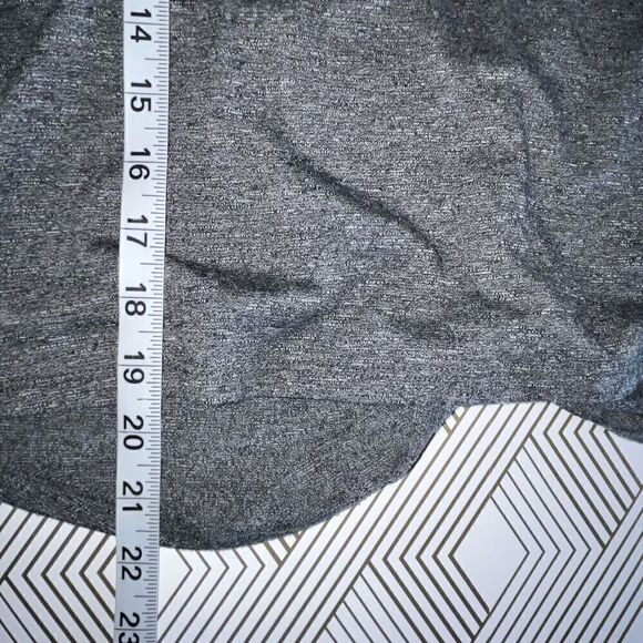 Athleta Open Back Activewear Top‎ Size M Gray Athleisure - Picture 6 of 7